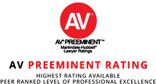 AV Preeminent Rating